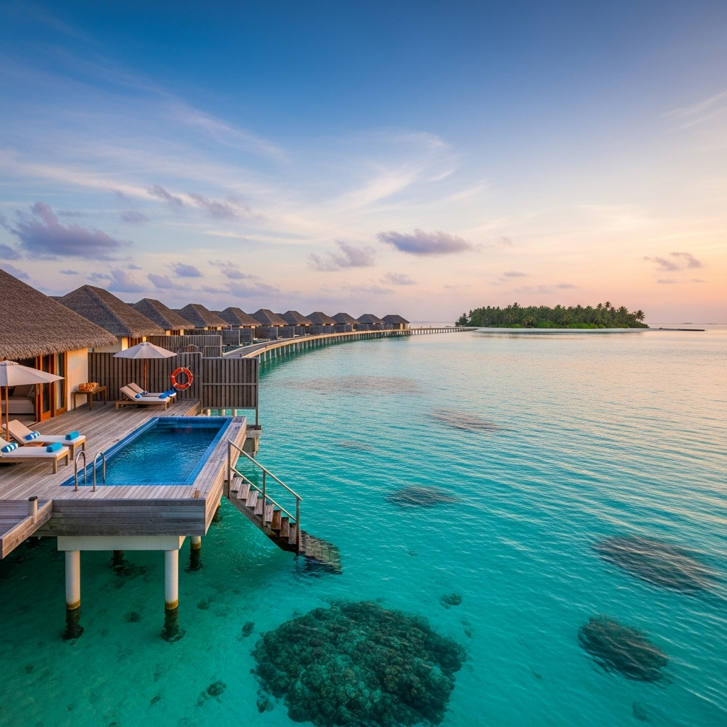 Overwater Bungalow or Beach Villa