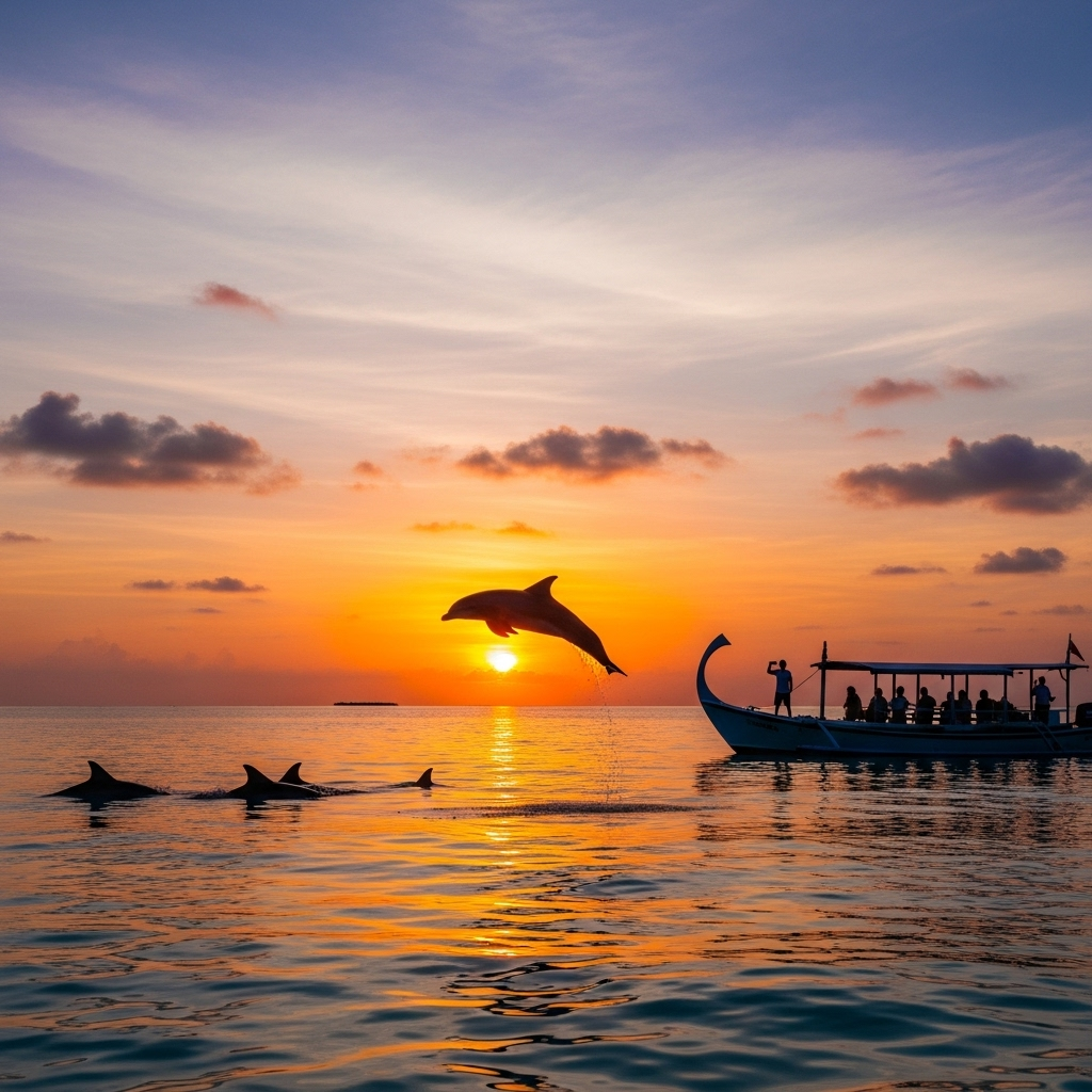 Sunset Dolphin Watching